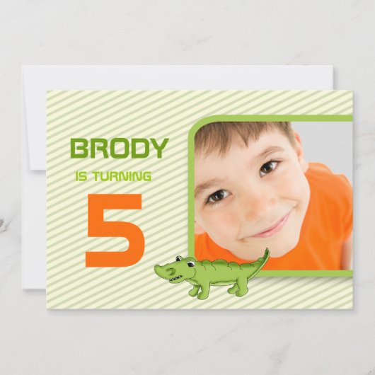 LGC Green Gator Invite Kaart (Voorkant)