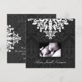 LGC | Koolstof/afval Baby kondigt Bedankt aan Kaart (Voorkant / Achterkant)