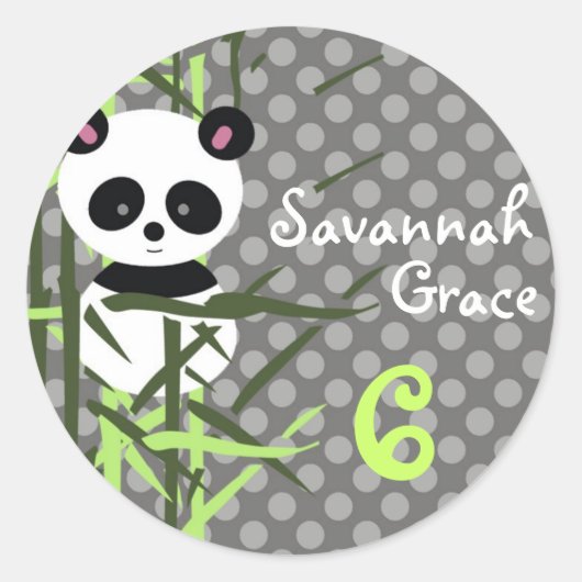 LGC | Panda Peek A Boo Sticker (Voorkant)