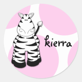 LGC | Pinkie de Zebra Sticker