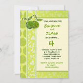 LGC | Twee erwten in een aanbesteding met twee peu Kaart (Achterkant)