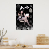LGG's White Rabbit 20" x 30" POSTER (Keuken)