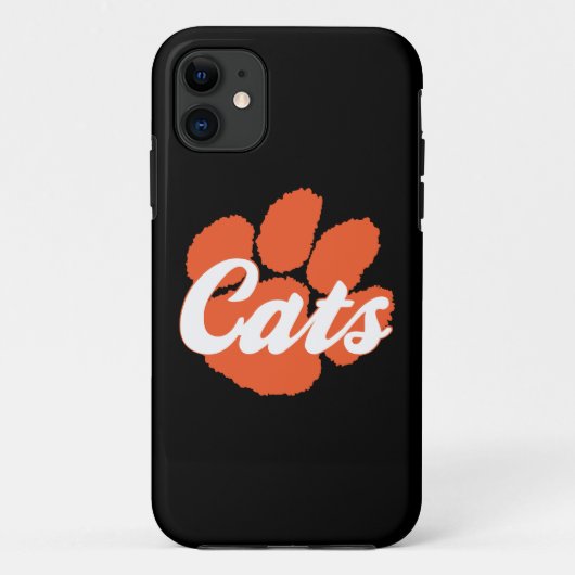 LGHS Wildcats Paw iPhone 5 Barely Daar Hoesje (Achterkant)