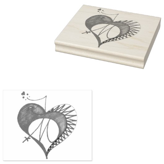 LGM-stempel 25 Rubberstempel (Gestempeld)