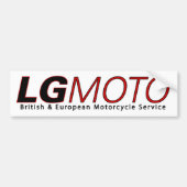 LGmoto-Bumpersticker Bumpersticker (Voorkant)