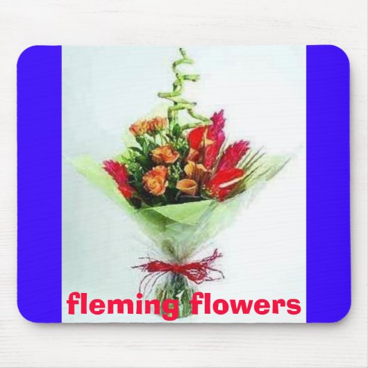 lgo 20 de afbeeldingen van het huis 082 , fleming  muismat (Voorkant)