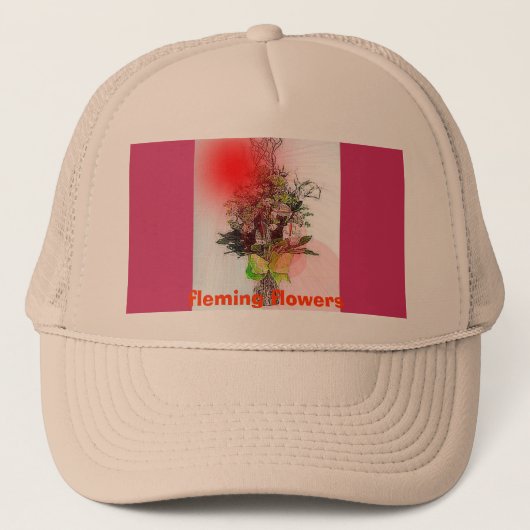 lgo 20 de afbeeldingen van het huis 091 , fleming  trucker pet (Voorkant)