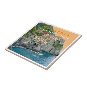 LGR0012 MANAROLA - Cinque Terre - Italië - Tegeltje