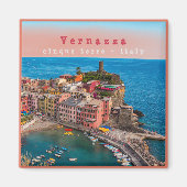 LGR002 VERNAZZA - Cinque Terre - Italië - Fridge Magneet (Voorkant)