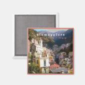 LGR005 RIOMAGGIORE - Cinque Terre - Italië - Fridg Magneet (Voorkant / Achterkant)