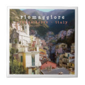 LGR005 RIOMAGGIORE - Cinque Terre - Italië - Tegeltje (Voorkant)