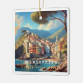 LGR006 MONTEROSSO, Cinque Terre, Italië, Keramisch Ornament (Links)