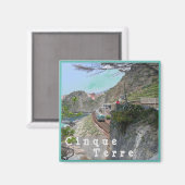 LGR014 CINQUE TERRE - Coast - Italië - Fridge Magneet (Voorkant / Achterkant)
