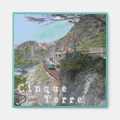 LGR014 CINQUE TERRE - Coast - Italië - Fridge Magneet (Voorkant)
