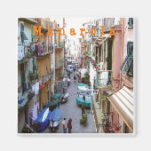 LGR015 MANAROLA - Old Town - Cinque Terre - Fridge Magneet (Voorkant)