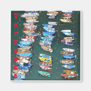 LGR016 VERNAZZA - Harbour - Cinque Terre - Fridge Magneet