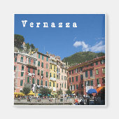 LGR020 VERNAZZA - Cinque Terre - Italië - Fridge Magneet (Voorkant)