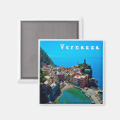 LGR022 VERNAZZA - Cinque Terre - Liguria - Fridge Magneet (Voorkant / Achterkant)