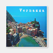 LGR022 VERNAZZA - Cinque Terre - Liguria - Fridge Magneet (Voorkant)