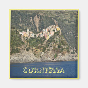 LGR028 CORNIGLIA - CINQUE TERRE - Italië - Fridge Magneet