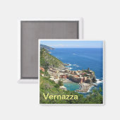 LGR031 VERNAZZA - Cinque Terre - Italië - Fridge Magneet (Voorkant / Achterkant)