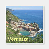 LGR031 VERNAZZA - Cinque Terre - Italië - Fridge Magneet (Voorkant)