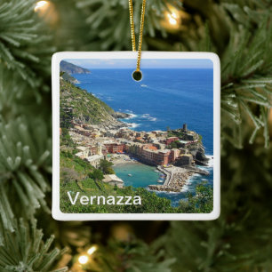 LGR031 VERNAZZA - Cinque Terre - Italië, Keramisch Ornament