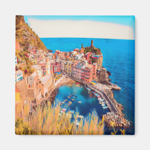 LGR036 VERNAZZA - Cinque Terre - Italië - Koelkast Magneet