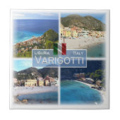 LGR051 VARIGOTTI, Mozaïek, Ligurië, Italië, Tegeltje (Voorkant)