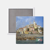LGR092 CERVO, Ligurië, Italië, Europa, Fridge Magneet (Voorkant / Achterkant)