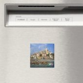 LGR092 CERVO, Ligurië, Italië, Europa, Fridge Magneet (Insitu (Vaatwasser))