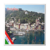 LGR116 PORTOFINO, Ligurië, Italië, Tegeltje (Voorkant)