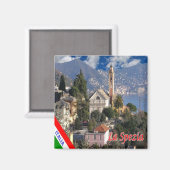 LGR130 LA SPEZIA, Ligurië, Italië, Koelkast Magneet (Voorkant / Achterkant)