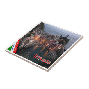 LGR133 VERNAZZA Cinque Terre, Italië, Tegeltje