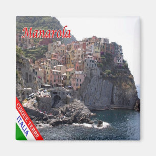 LGR135 MANAROLA - Cinque Terre - Italië - Fridge Magneet