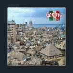 LGR156 GENUA Cityscape, Italië, Koelkast Magneet<br><div class="desc">Hier vindt u het souvenir van uw vakantie. (LGR156 GENUA Cityscape,  Italië Koelkast magneet). Verras vrienden en familieleden met de unieke souvenirs van uw geweldige reis. Probeer ons. #LeoPepeDesign - Overzicht Cityscape Genua,  Europa Italië Ligurië,  Leopepedesign,  Reisreis Fototoerisme,  Gift Souvenir Gadget Koelkast Magnet.</div>