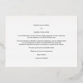 LGTB Gay Whimsical MR & MR Kerstbruiloft Foto Folie Feestdagenkaart (Achterkant)