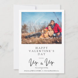 LGTB Gay Whimsical MR&MR Valentine's Wedding Photo