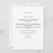 LGTB Gay Whimsical MR&MR Valentine's Wedding Photo (Achterkant)