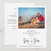 LGTB Gay Whimsical MR&MR Valentine's Wedding Photo (Voorkant / Achterkant)