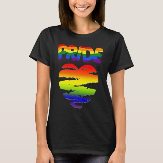LGTB Pride Flag  17 T-shirt (Voorkant)