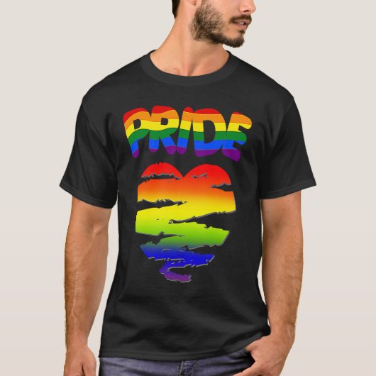 LGTB Pride Flag  17 T-shirt (Voorkant)