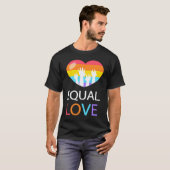 LGTB Pride Flag  37 T-shirt (Voorkant volledig)
