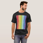 LGTB Pride Flag 40 T-shirt (Voorkant volledig)