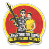 LGWAW-Sticker Sticker (Voorkant)