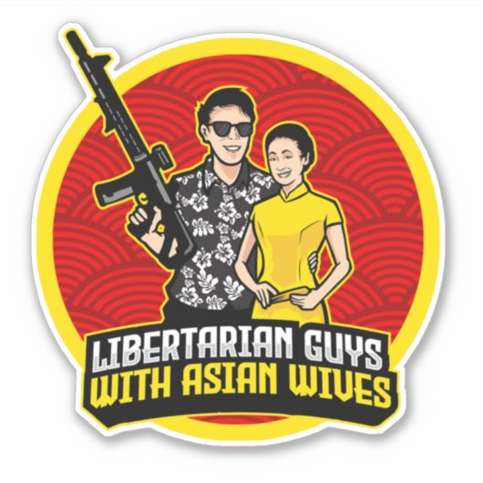 LGWAW-Sticker Sticker (Voorkant)