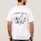 LGYC Zwemteam T-shirt (Achterkant)