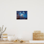 LH 95 Star Forming Region - Hubble Space Photo Poster (Keuken)