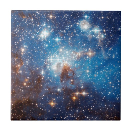 LH 95 Star Forming Region - Hubble Space Photo Tegeltje (Voorkant)