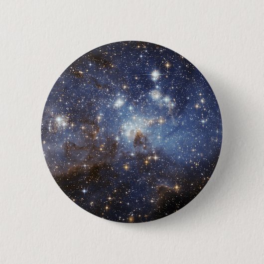 LH 95 Star vormend gebied NASA Ronde Button 5,7 Cm (Voorkant)